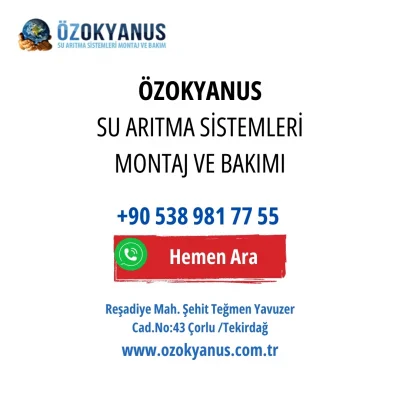 Arıtıcı Su Filtresi Değişimi