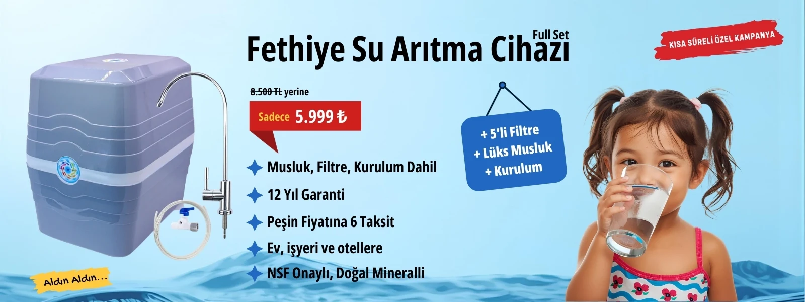 Fethiye Su Arıtma Cihazı