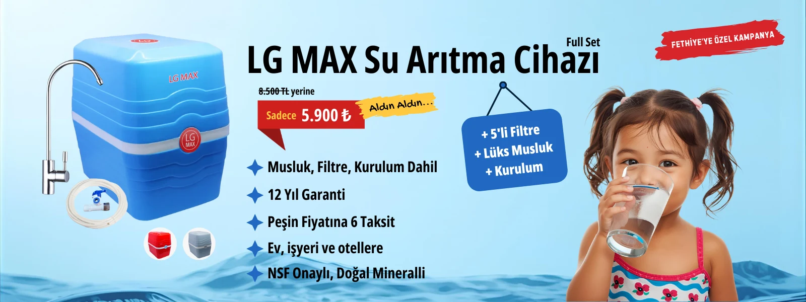 LG Max Su Arıtma Cihazı